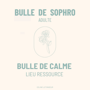 Illustration Bulle de calme