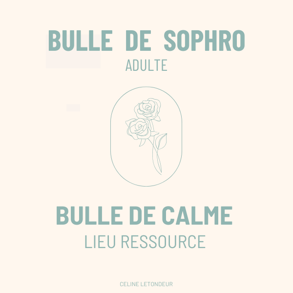 Illustration Bulle de calme